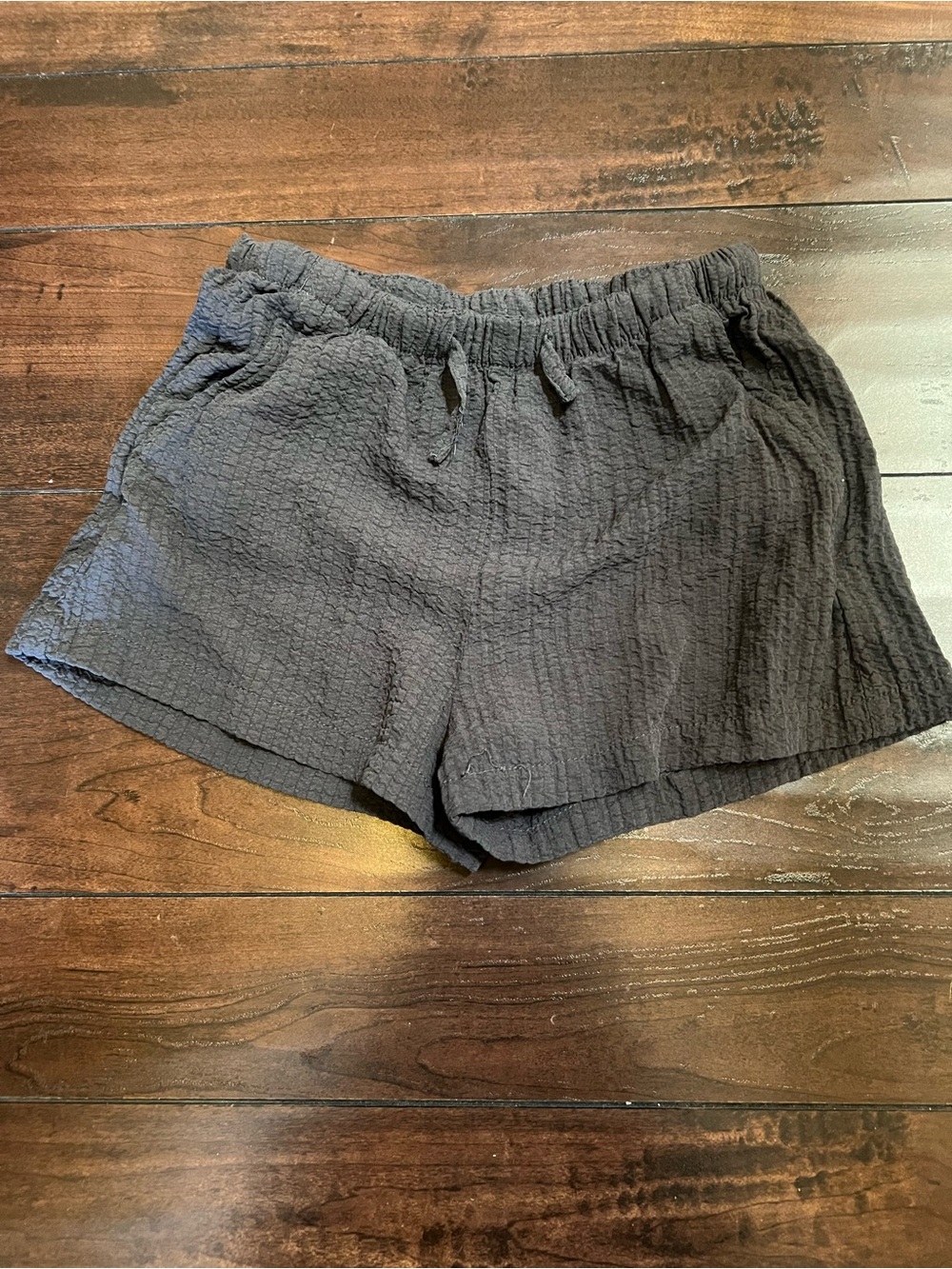 H&M Girls Textured Drawstring shorts